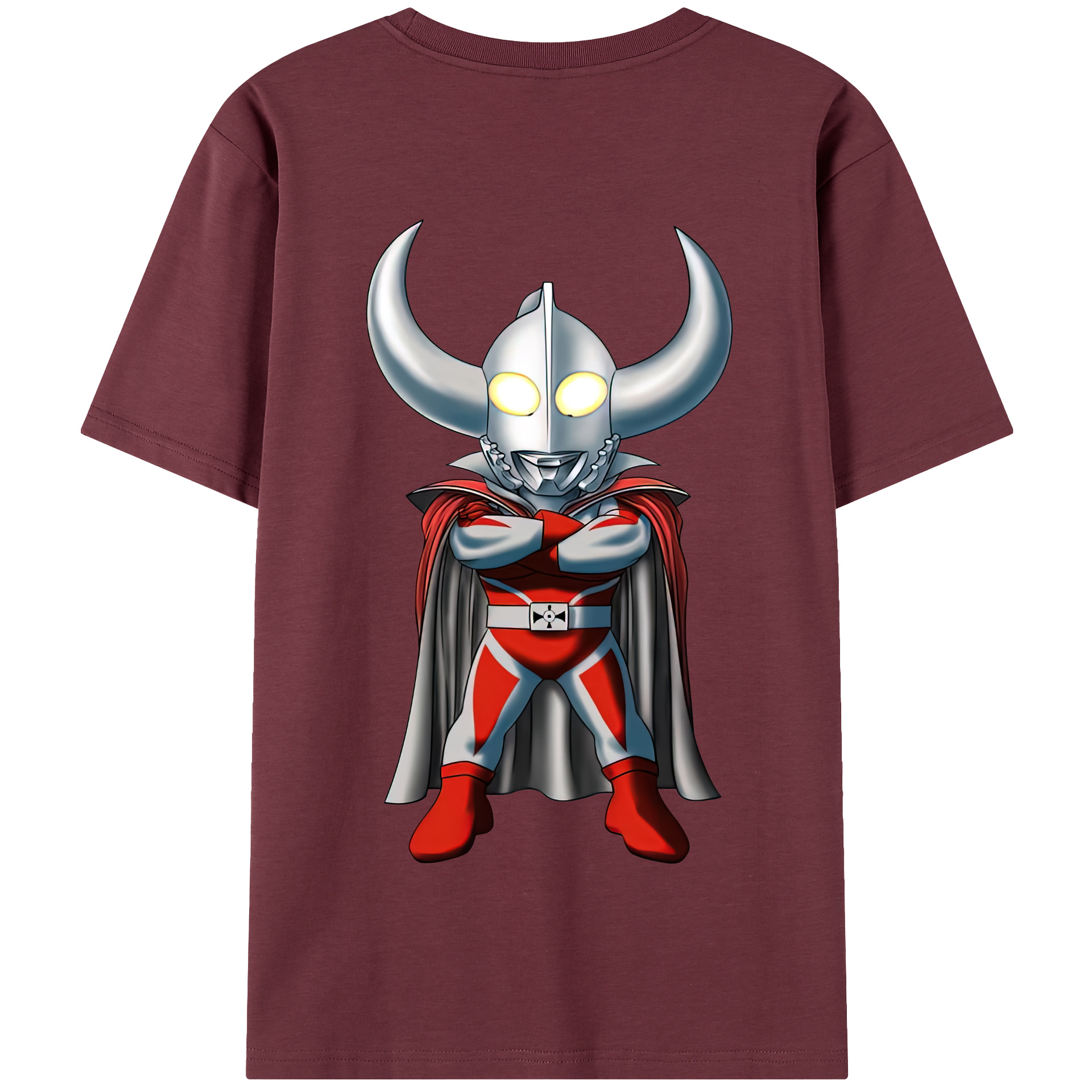 （画像用） ウルトラマン Ultraman 綿100％半袖Tシャツ（背面プリント）